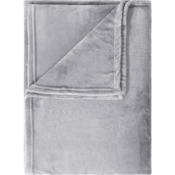 deka Butlers LAZY DAYS Flísová deka 200 x 150 cm - šedá