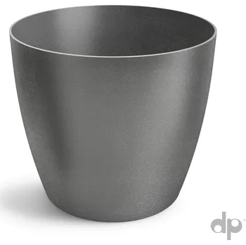 Obal na květináč Obal plast AGA pr.18 cm grafit mat