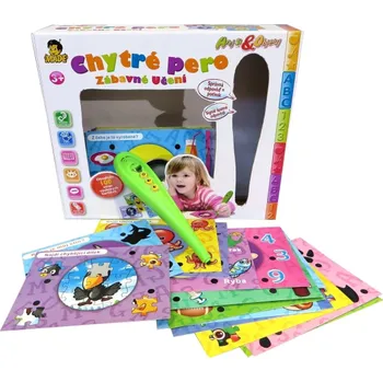 Výuková hračka MaDe Chytré pero 100 stran výukových kartiček