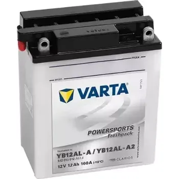 Autobaterie VARTA Startovací baterie POWERSPORTS Freshpack VT 512013016I314