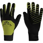 Rukavice Dynafit BLACKLIGHT SOFTSHELL GLOVES - černá/žlutá S