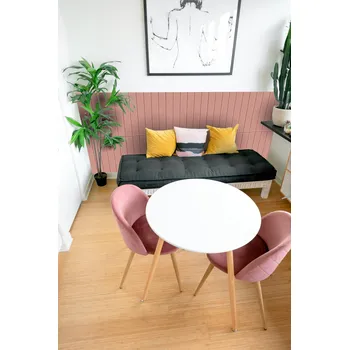 Samolepící dekorace HCS SAMOLEPICÍ 3D DEKORACE VELVET Barva: Starorůžová