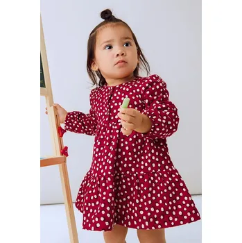 Dívčí šaty Dívčí šaty Mayoral červená barva, mini, 2915 2915.4F.Baby.9BYA 33X, vel. 74