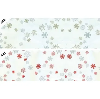 Florio Čirá fólie PP 1x3 m potiskem Vánočním ,balení 30 ks 591430