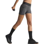 Dámské tréninkové kraťasy ADIDAS-HYG RIB 1/4 GRESIX/BLACK Šedá S