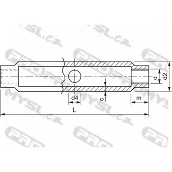 Matice Matice pro napínače trubková M24 pozink