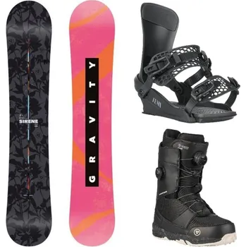 Snowboard Gravity Sirene 25/26 snowboard + Gravity Fenix black vázání + Gravity Sage Dual Atop boty 156 cm + L (EU 41,5-43) + DÁREK + Doprava ZDARMA