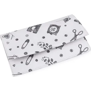 Obálka Dárková textilní obálka na peníze / poukaz - bílá