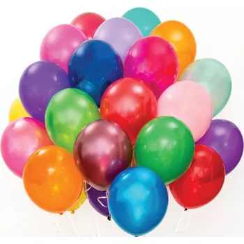 Balónek Balónky set 100 ks 330 g mix barev, latexové