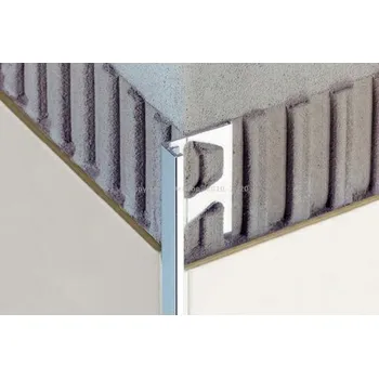 Stavební profil JOLLY-AC Ukon. profil H=12,5mm, délka: 2,5m, Hl. lak Šedá