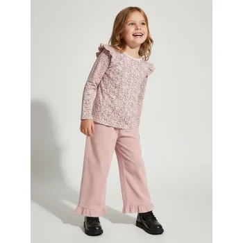 Oblečení a móda Sinsay - Bavlněné tričko - levandulová - 521HF-04X - 521HF-04X-134