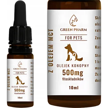 CBD Olej pro Psa a Kočku 5% 500 mg | Veterinární | Bez THC | Bez Příchuti