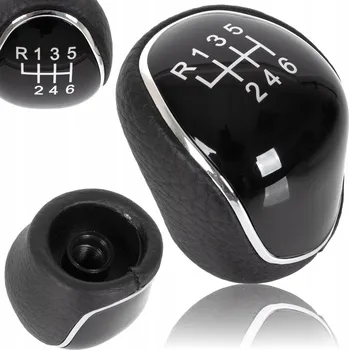 Hlavice řadicí páky HLAVICE ŘADÍCÍ PÁKA pro Peugeot 4007 2007-2013 KŮŽE 6B