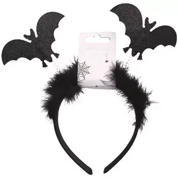 Volný čas Čelenka do vlasů netopýři s peřím, obvod 37 cm