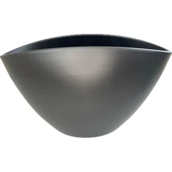 Obal na květináč Obal orchid ovál 30 cm antracit