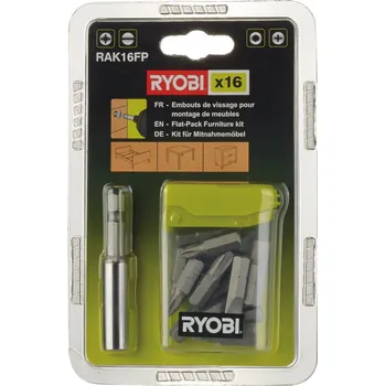 Bit Ryobi RAK 16 FP - 16 ks sada příslušenství