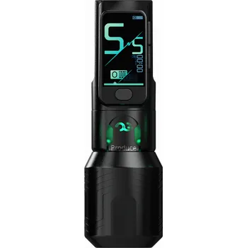 Tetovací strojek OG Pioneer Fury II bezdrátový tetovací strojek černý 4,2 mm