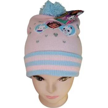 Pokrývka hlavy Dívčí zimní čepice Gábinin kouzelný domek, vel. 54
