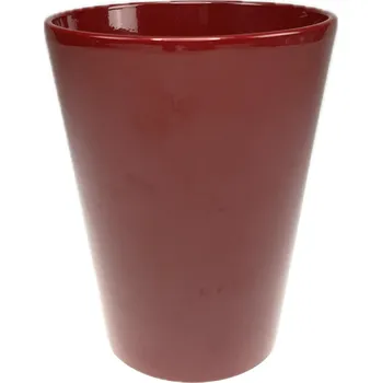 Obal na květináč Obal Orchid CALYPSO pr.13 cm červenohnědý, v.16 cm