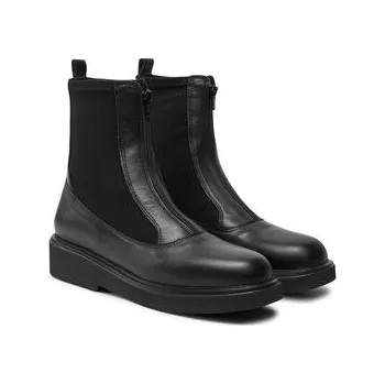 Dámské kozačky Polokozačky Unisa Foggia Stt Scu Černá 37