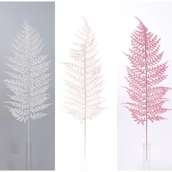 umělá květina Kapradí list 60 cm pudr mix barev Barva: Růžová