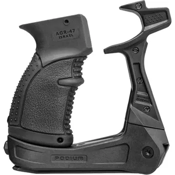 FAB Defense AK-PODIUM - Platforma s dvojnožkou pro zbraně typu AK (včetně pistolové rukojeti) černá