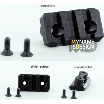 RR-ARMS RRARMS 58MINI - Boční minilišta pro překryt závěru SA58 verze PRO