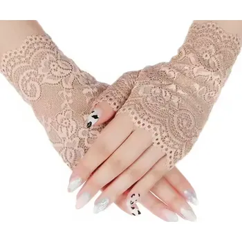 Čepice Bezprstové rukaviceElegant Hnědá