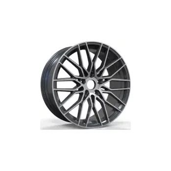 Alu kolo Alu kola Racing Line YF0435, 19x8.5 5x112 ET40, černá + leštění vhodné pro Audi A4 B9 (od 2015), Audi A6 (od 2018), Audi A6 Allroad C8 (od 2019), Audi S4 B9 (od 2016), BMW 3 G20, G21 (od 2018),