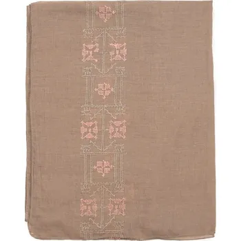 Šála Zdobený šál béžový