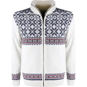 Pánský svetr Kama Svetr Kama Merino 4096 bílý