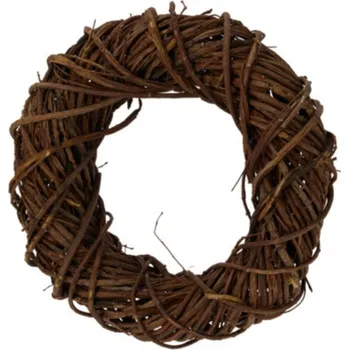 Věnec Ratanový věnec z větví C 30 cm