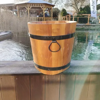 Zahradní dekorace Dřevěný džber 45 Vladeko