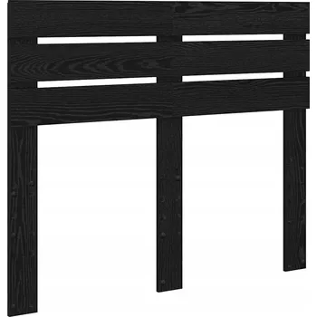 Čelo postele s čelo Betonově šedá 135 cm Kompozitní dřevo