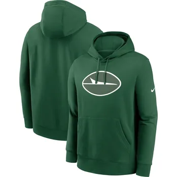 Pánská mikina Pánská mikina New York Jets NFL Nike Club Logo Hoodie Velikost: 3XL