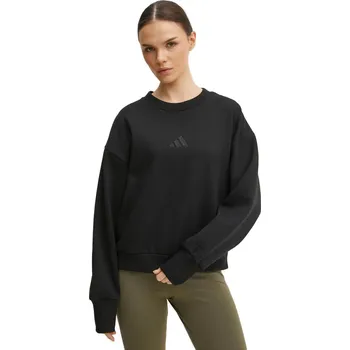 Pánská mikina Dámská zateplená mikina ADIDAS-W ALL SZN SWT BLACK Černá XS