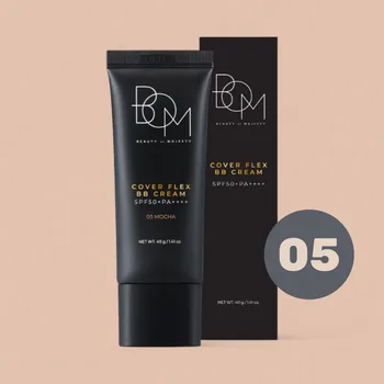 B.O.M. B.O.M - Cover Flex BB Cream SPF50+PA++++ 05 MOCHA - Krycí BB krém SPF 50+ PA++++ - 40 g