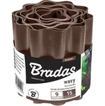 Lem trávníku BRADAS 25 cm x 9 m, hnědá MA715902