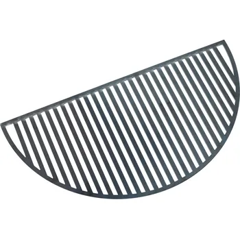 Grilovací rošt Grilovací poloviční rošt LEGI na ohniště 70 cm, černá ocel 5 mm