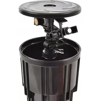 Zavlažování Výsuvný impulsní postřikovač - HECHT 02677 (Výsuvný impulsní postřikovač. Možnost nastavení kropení v kruhu nebo výseči 0 - 360°.)