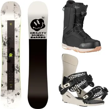 Snowboarding Gravity Madball 25/26 snowboard + Gravity Drift bone/black vázání + Gravity Recon Atop black boty 160 cm Wide + L (EU 42-45) + DÁREK + Doprava ZDARMA