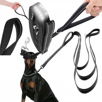 Vodítko pro psa Vodítko treningové vodítko Wobell popruh 5 m