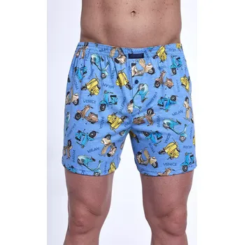 Boxerky Cornette Classic 001/172 modré