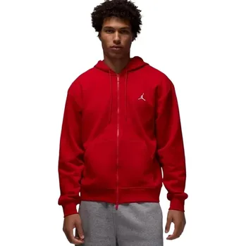 Pánská mikina Pánská zateplená mikina se zipem NIKE-JORDAN M J BRK FLC FZ Červená L