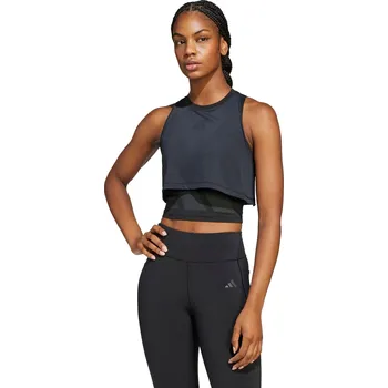 Pánské tílko Dámské tréninkové tílko ADIDAS-COOL INT. TANK BLACK Černá XS