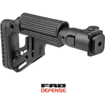 FAB Defense UAS-ZAS - Sklopná pažba pevné délky pro Zastava M70 B1, B3 / M77 B1 černá