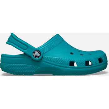 Dívčí pantofle Crocs Classic Clog K Turbo Teal 33-34