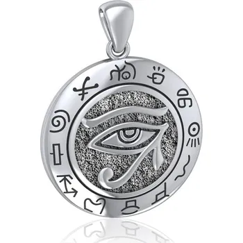 Přívěsek OKO HORA, stříbrný závěs na krk Stříbrná