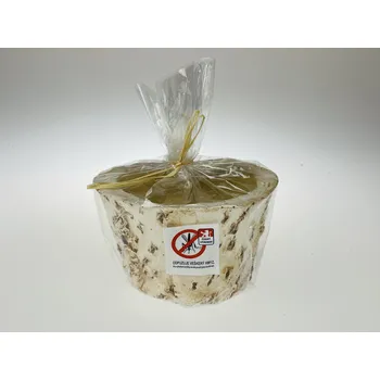 Svíčka Svíčka vonná proti hmyzu v sádrovém odlitku - mix druhů cca 13x8 cm