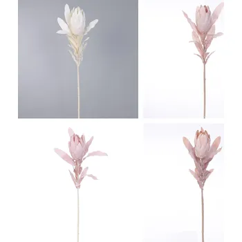 umělá květina Protea puder 70 cm mix barev Barva: Růžová